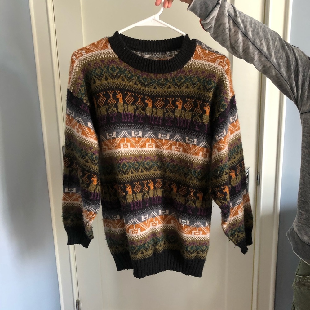 Fuzzy sweater